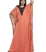 Tomato color designer Wear Farasha For Ladies 