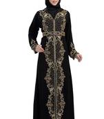 Floor Touch Party Wear kaftan  For Arabian Women