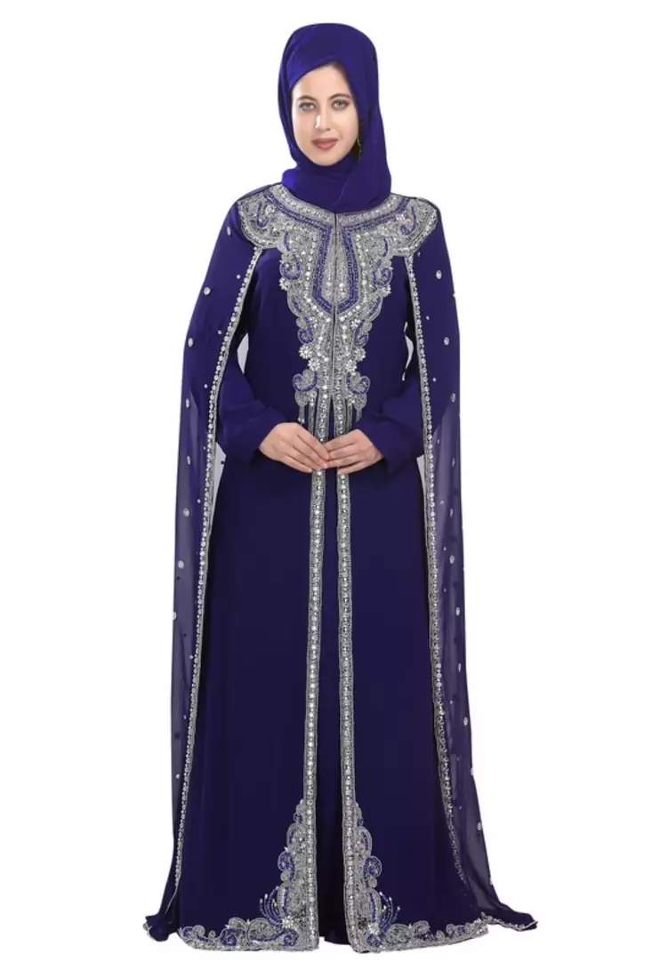 Bridal Wear Kaftan With Unique Embroidery Design