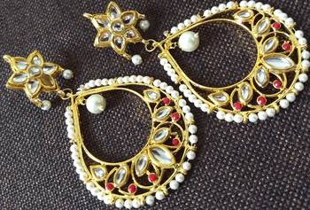 Multicolor pearl earrings 2