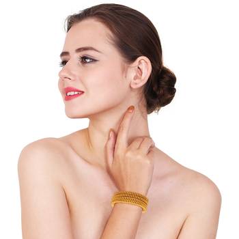 24K Gold Plated Royal Antique Bangles 4