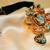 Tanjore Art Gold Plated Red Necklace Set