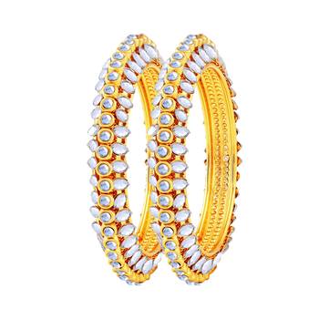 Gold Diamond Bangles And Bracelets 1