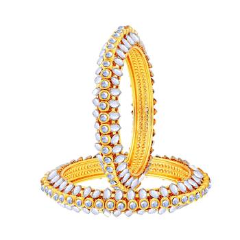 Gold Diamond Bangles And Bracelets 2