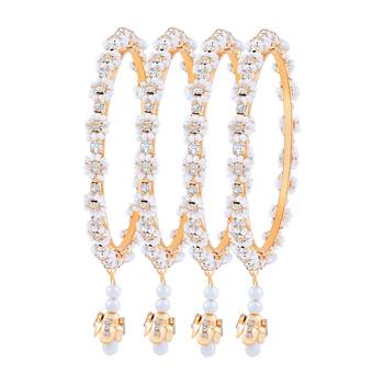 Gold Diamond Bangles And Bracelets 1