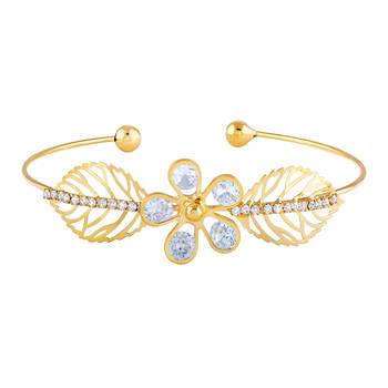 Gold Diamond Bangles And Bracelets 1
