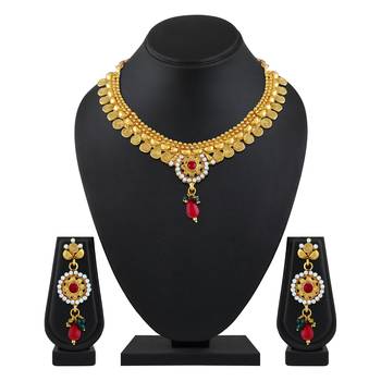 Gold Diamond Necklace Sets 2