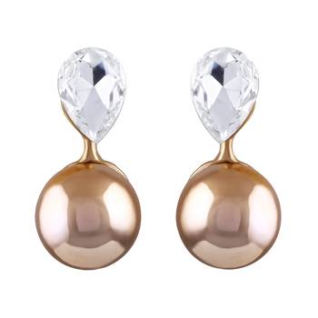 Gold Diamond Studs 1
