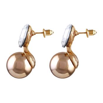 Gold Diamond Studs 2
