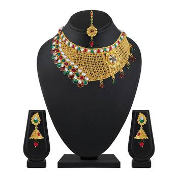 Gold Diamond Necklace Sets 2