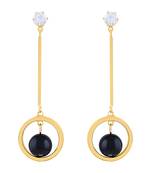 Gold Diamond Danglers Drops