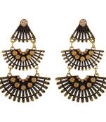 Gold Diamond Danglers Drops