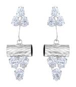 White Diamond Danglers Drops