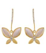 Gold Diamond Danglers Drops