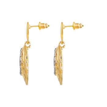 Gold Diamond Danglers Drops 2