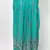 Green Embroidered Cotton Long Skirt