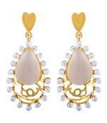 Gold Diamond Danglers Drops