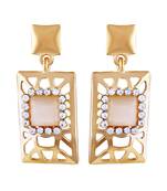 Gold Diamond Danglers Drops