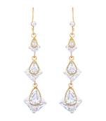 Gold Diamond Danglers Drops