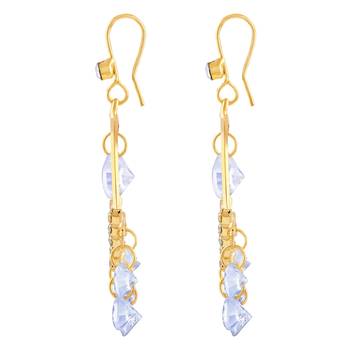 Gold Diamond Danglers Drops 2