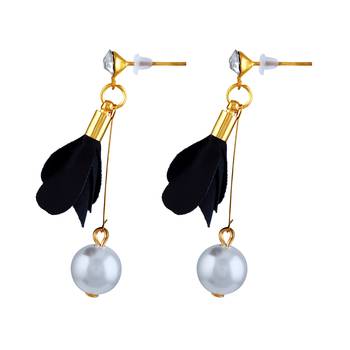 Gold Diamond Danglers Drops 2