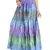Multicolor Cotton Long Skirt