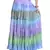 Multicolor Cotton Long Skirt