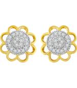 Gold Diamond Studs
