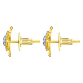 Gold Diamond Studs 2