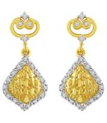 Gold Diamond Danglers Drops