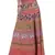 Orange Cotton Printed Wrap Around Long Skirt