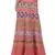 Orange Cotton Printed Wrap Around Long Skirt
