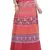 Red Cotton Printed Wrap Around Long Skirt