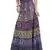 Purple Cotton Printed Wrap Around Long Skirt