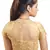 Golden Ready Made Stitched Padded Printed Blouse
