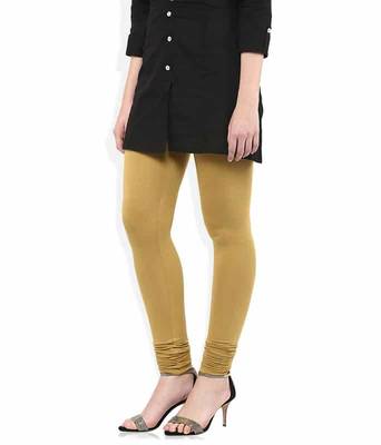 Sipcy mustard churidaar cotton leggings 3
