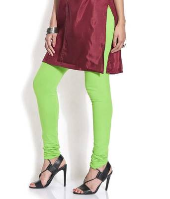Killala green churidaar cotton leggings 1