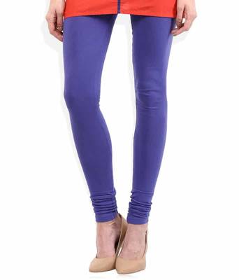 Midnigh navy blue churidaar cotton leggings 1