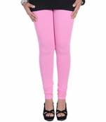 Baby pink churidaar cotton leggings