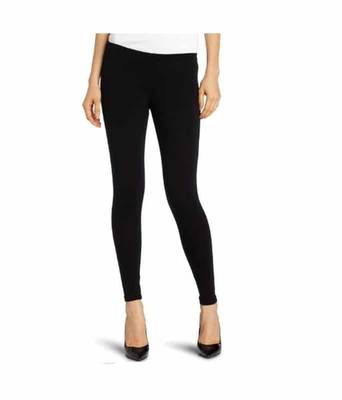 Black churidaar cotton leggings 1