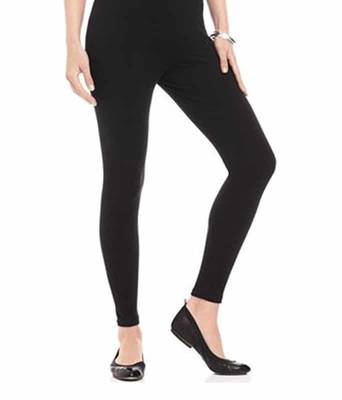 Black churidaar cotton leggings 3