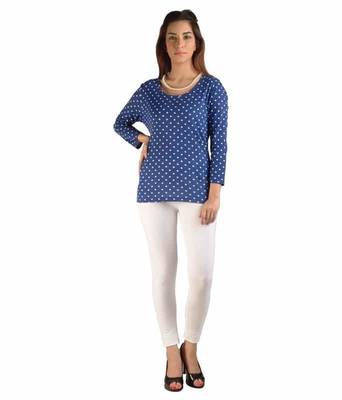 White churidaar cotton leggings 2