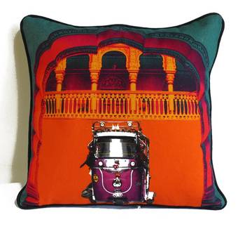 Green Gateway Cushion Cover 1