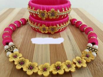 Pink diamond necklace-sets 1