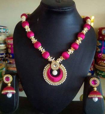 Pink diamond necklace-sets 1