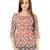 Orange American Cepe Fabric Tops