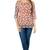 Orange American Cepe Fabric Tops