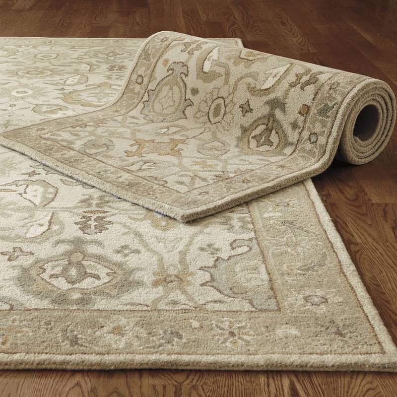 SIZE 5' x 8' ANTELOPE HAND TUFTED NEW BLLARD DESIGNS  AREA RUGS BRANDED WOOLEN AREA CARPET
