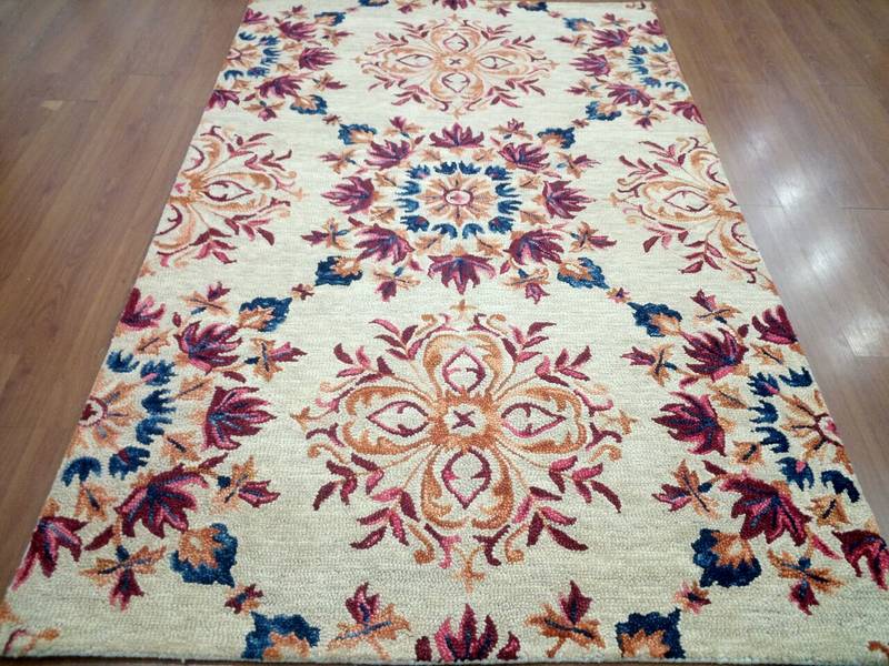 LATEST DESIGN AREA RUGS 100% WOOL BRAND NEW CARPET HOME DECORATION  SIZE 9' x 12'  (270 cm x 365 cm}