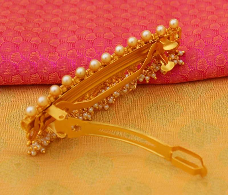 Designer Gold Plated Hair Pin URSHI COLLECTIONS 2468645